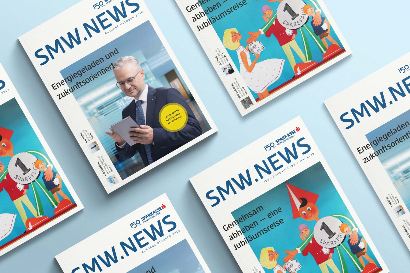 Sparkasse Mühlviertel-West Jubiläumszeitung Cover